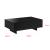 Masuta de cafea Calabria 85 x 55 x 31 cm negru lucios [en.casa] HausGarden Leisure