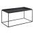 Masuta cafea Romelia 47 x 100 x 50 cm metal negru mat [en.casa] HausGarden Leisure