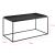Masuta cafea Romelia 47 x 100 x 50 cm metal negru mat [en.casa] HausGarden Leisure