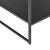 Masuta Dona 51 x 53 x 51 cm metal negru mat [en.casa] HausGarden Leisure
