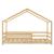 Pat copii casuta SelenaH 90x200 cm culoarea lemnului [en.casa] HausGarden Leisure