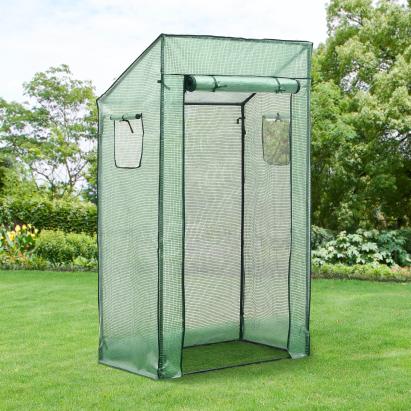 Sera gradina Marzano 100 x 60 x 174 cm folie PE verde [en.casa] HausGarden Leisure