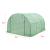 Solar gradina Dornbirn 300 x 300 x 200 cm polietilena folie plasa verde [en.casa] HausGarden Leisure