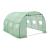 Solar gradina Dornbirn 300 x 300 x 200 cm polietilena folie plasa verde [en.casa] HausGarden Leisure