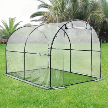Sera gradina Grunwald 200 x 300 x 190 cm otel/PVC [en.casa] HausGarden Leisure