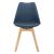 Scaune design Tori set 2 buc 81 x 49 x 57cm albastru [en.casa] HausGarden Leisure
