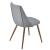 Scaune bucatarie Delia set 2 buc tapitate textil [en.casa] HausGarden Leisure