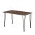 Masa bucatarie Cantenbury 4 persoane cu picioare hairpin [en.casa] HausGarden Leisure