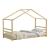 Pat copii Ravi 206 x 98 x 142 cm brad lemn natur [en.casa] HausGarden Leisure