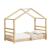 Pat copii Ravi 166 x 88 x 134 cm brad lemn natur [en.casa] HausGarden Leisure