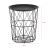 Masuta cafea Aurora set 3 buc masuri diferite negru [en.casa] HausGarden Leisure