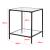 Masuta living Norrtalje 55 x 45 x 45 cm [en.casa] HausGarden Leisure