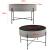 Masuta cafea Mia 40 x 60 cm cu blat detasabil [en.casa] HausGarden Leisure