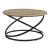 Masuta cafea Dona  46 x 79 cm design rotund [en.casa] HausGarden Leisure