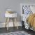 Masuta living Onix alb rotunda [en.casa] HausGarden Leisure