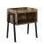 Masuta living Dana 52 x 42 x 35 cm efect lemn/negru [en.casa] HausGarden Leisure