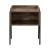Masuta living Dana 52 x 42 x 35 cm efect lemn/negru [en.casa] HausGarden Leisure