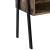 Masuta living Dana 52 x 42 x 35 cm efect lemn/negru [en.casa] HausGarden Leisure