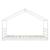 Pat copii Colibri design casuta alb [en.casa] HausGarden Leisure