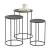 Masute living Elvetia set 3 buc masuri diferite [en.casa] HausGarden Leisure