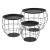 Cosuri living Elisa set 3 buc marimi diferite cu blat detasabil [en.casa] HausGarden Leisure