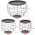 Cosuri living Elisa set 3 buc marimi diferite cu blat detasabil [en.casa] HausGarden Leisure