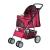 Carucior transport patrupede Mew pliabil rosu [pro.tec] HausGarden Leisure