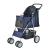 Carucior transport patrupede Mew pliabil albastru [pro.tec] HausGarden Leisure