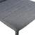 Scaune bucatarie Dolly set 6 buc metal/textil gri [en.casa] HausGarden Leisure