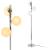 Lampa de podea Gent 154 cm 3 x E14 max. 40W crom alb [lux.pro] HausGarden Leisure