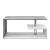 Masuta cafea Orbital alb/efect beton[en.casa] HausGarden Leisure