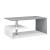 Masuta cafea Orbital alb/efect beton[en.casa] HausGarden Leisure