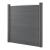 [neu.holz] Gard AAWP-99X3 Model 2, 183 x 187 cm, WPC lemn/plastic, gri HausGarden Leisure