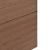 [neu.holz] Gard AAWP-99X3 Model 1, 180 x 96 cm, lemn/plastic, maro HausGarden Leisure