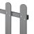 [neu.holz] Gard AAWP-99X2 WPC, 200 x 60 cm, lemn/plastic, gri HausGarden Leisure