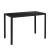 [en.casa] Set Xenia masa cu 4 scaune design, masa 105 x 60 cm, scaun 83 x 54 cm, sticla/metal/plastic, gri/negru HausGarden Leisure