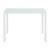 [en.casa] Set Xenia masa cu 4 scaune design, masa 105 x 60 cm, scaun 83 x 54 cm, sticla/metal/plastic, alb/negru HausGarden Leisure