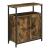 Comoda Aremark cu 2 usi 79 x 60 x 30 cm efect lemn nuanta inchisa [en.casa] HausGarden Leisure