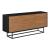 Comoda Boxholm cu 3 usi Push-Open [en.casa] HausGarden Leisure