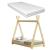Pat copii Adri H70 cu saltea brad culoarea lemnului [en.casa] HausGarden Leisure