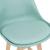 Scaune bar LublinV set 6 buc 105 x 48 x 58 cm verde [en.casa] HausGarden Leisure