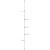Suport flori AATR-6507 tip telescop 110 - 305 cm [en.casa] HausGarden Leisure