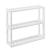 Raft perete baie Dana 54 x 15 x 60 cm alb [en.casa] HausGarden Leisure