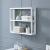 Raft perete baie Dana 54 x 15 x 60 cm alb [en.casa] HausGarden Leisure