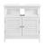 Dulap baie Dalia pentru chiuvete montabile pe blat 60 x 60 x 30 cm alb [en.casa] HausGarden Leisure