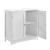 Dulap baie AANT-0338 pentru lavoare montabile pe blat 60 x 60 x 30 cm alb [en.casa] HausGarden Leisure