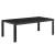 Set mobilier gradina LerumS masa 2 scaune canapea negru/gri inchis [casa.pro] HausGarden Leisure