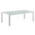 Set mobilier gradina Lerum masa 2 scaune canapea alb/gri deschis [casa.pro] HausGarden Leisure