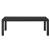 Masuta cafea exterior LerumS metal/sticla negru [casa.pro] HausGarden Leisure