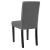 Scaune bucatarie San Marino set 6 buc poliester gri [en.casa] HausGarden Leisure